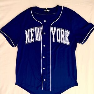 New York baseball jersey